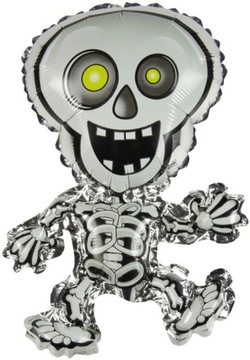 Воздушный шар из фольги Skeleton 27cm