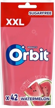 Orbit XXL арбуз без сахара жевательная резинка арбуз 58 г (42 шт.)