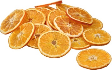 Толстые сушеные апельсины нарезанные ломтиками 250 г ароматная сушеная для елки