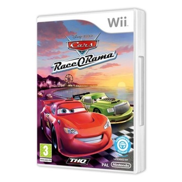DISNEY PIXAR CARS RACE про рамка Wii