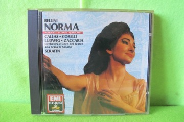 БЕЛЛІНІ НОРМА / CALLAS CORELLI LUDWIG ZACCARIA CD
