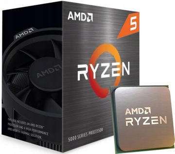 Процесор AMD Ryzen 5 5500 6 x 3.6 GHz SOCKET AM4 16 MB BOX 100-100000457BOX