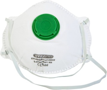 Пылезащитная маска STALCO с клапаном FFP1