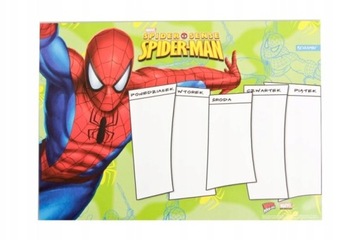 План урока с магнитом Spider Man