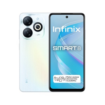 Смартфон INFINIX Smart 8 3 / 64GB Galaxy White