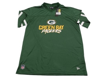 New Era Green Bay Packers NFL Script Mesh, чоловіча футболка, r. L