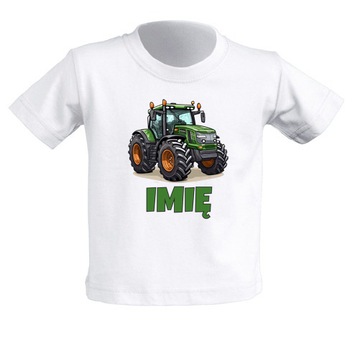 Дитяча футболка з принтом трактор трактор ім'я фермер 9-11 років