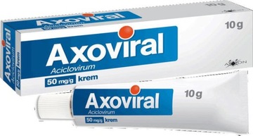 Axoviral, крем от герпеса 0,05 г / г 10 г