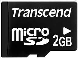 Transcend microSD 2GB (TS2GUSDC)