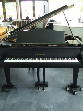 Рояль C. Bechstein 140 см после реставрации, черный