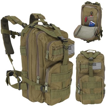 Военный тактический рюкзак для выживания 30 л с