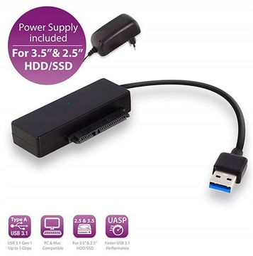 MicroConnect SATA адаптер 2,5/3,5