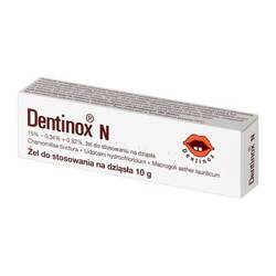 DENTINOX N ГЕЛЬ ДЛЯ ДЕСЕН 10 Г (ИМПОРТ)