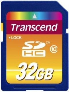 TRANSCEND TS32GSDHC10 Transcend карта памяти SDHC 32GB Class 10 ULTIMATE -