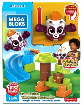 Блоки Mega Bloks a Kuku набір слайдів Panda