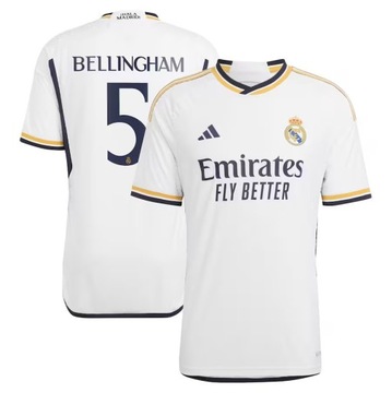 Футболка Adidas Real Madrid 2023/2024 Jude Bellingham 5 M / L / XL