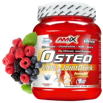 Для здоровых суставов AMIX OSTEO порошок 600 г фруктовый