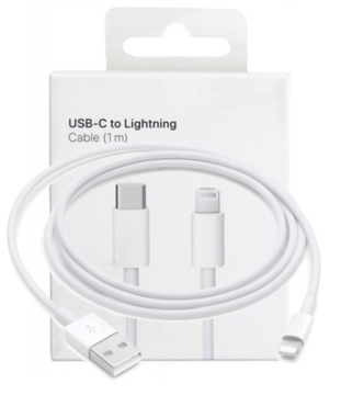 ЗАРЯДНИЙ ПРИСТРІЙ USB КАБЕЛЬ LIGHTNING ШВИДКОЇ ЗАРЯДКИ ДЛЯ IPHONE 12 13 14 PRO 1M