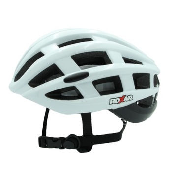 Roxar уличный дорожный велосипедный шлем белый светодиодный