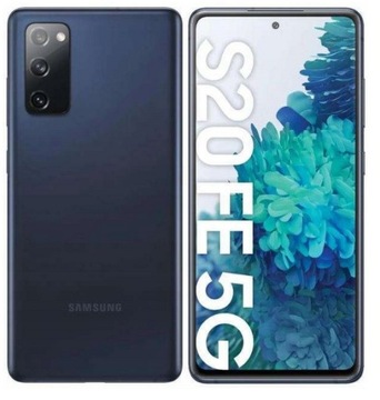 SAMSUNG GALAXY S20FE 5G G781 SM-G781F темно-синий + чехол