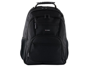 Рюкзак для ноутбука 15,6" LOGIC EASY 2 сильные ремни, дополнительный отсек черный