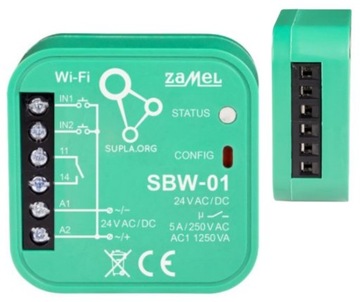 Контроллер шлюза WI-FI, 1-канальный SBW-01