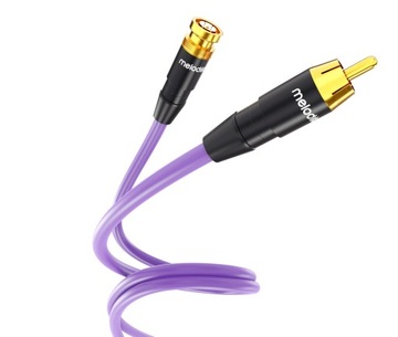 Melodika MDBNR10 коаксиальный кабель (коаксиальный) RCA - BNC - 1m