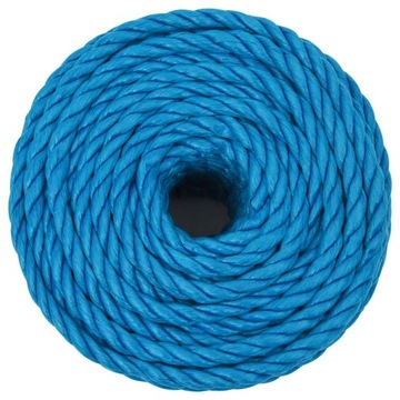 vidaXL рабочий трос, синий, 24 мм, 50 м, полипропилен