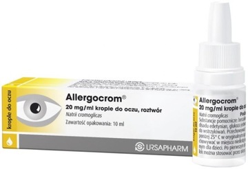 Аллергокром очні краплі кон'юнктивіт 10мл