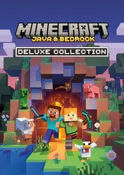 MINECRAFT JAVA & BEDROCK EDITION DELUXE EDITION КЛЮЧ MS PC