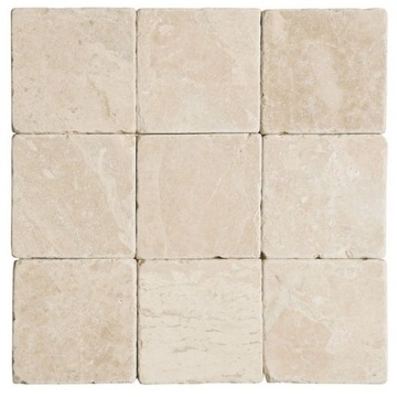 Мраморные кирпичи Queen Beige 10x10x1cm