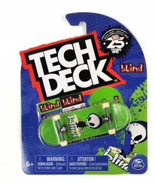 TECH Deck скейтборд гриф слепой зеленый