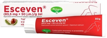 Esceven гель для варикозного розширення вен судинні зірочки запалення 30 г