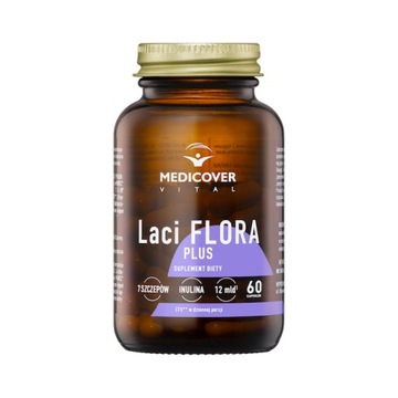 MEDICOVER VITAL Laci FLORA 60 кап кишковий пробіотик