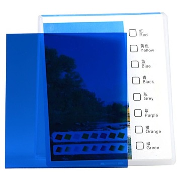 Прямоугольный фильтр полный синий