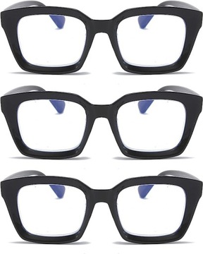 3 шт. синє світло блокуючі окуляри + 1,5