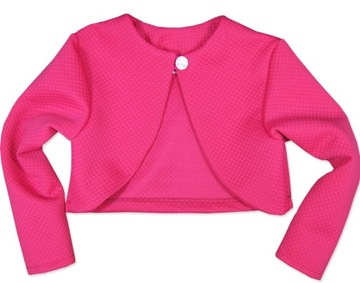146 болеро темно-розовый пиджак для платья BS298