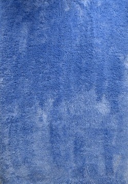 Голубой плюшевый ковер бархатный пушистый 120X170