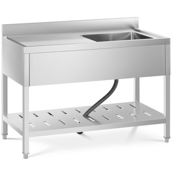 Бассейн стол с раковиной Royal Catering RCSSS-120x60-S