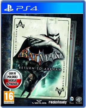 Batman Return to Arkham PS4 Asylum + Arkham City REMASTERED