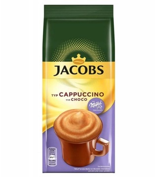 Jacobs растворимый кофе Cappuccino Choco Milka 500 г