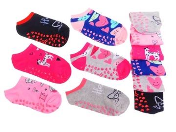 Шкарпетки дитячі нековзні ABS yo набір з 6 пар 20-22 80 86