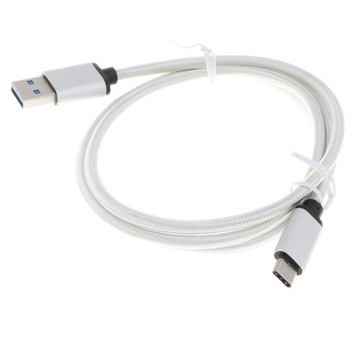 USB Data Synchronization Fast Charging Silver
