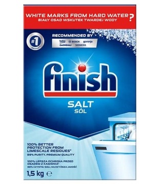 FINISH сіль для посудомийної машини для пом'якшення води 1,5 кг