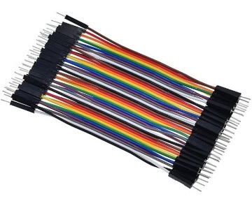 ARDUINO MALE-MALE ДРОТИ 10 СМ 10 ШТ.