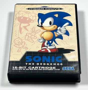 Sonic The Hedgehog Sega Mega Drive