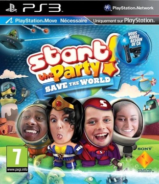 PS3 Start the Party 2 Save the World