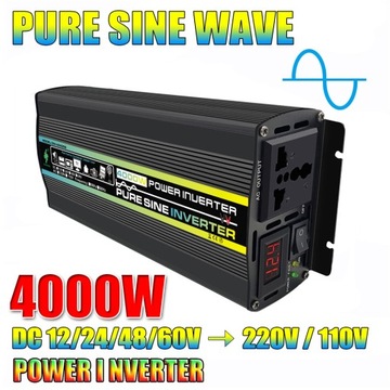 АВТОМОБИЛЬНЫЙ ИНВЕРТОР 12V 230V 4000W