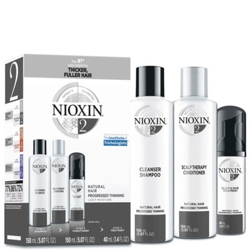 Nioxin 2 Набор Волос Сильно Истонченные Натуральные