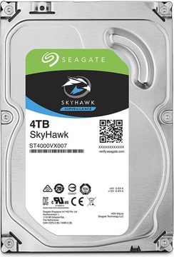 Жесткий диск Seagate SkyHawk 4TB SATA III 3,5"